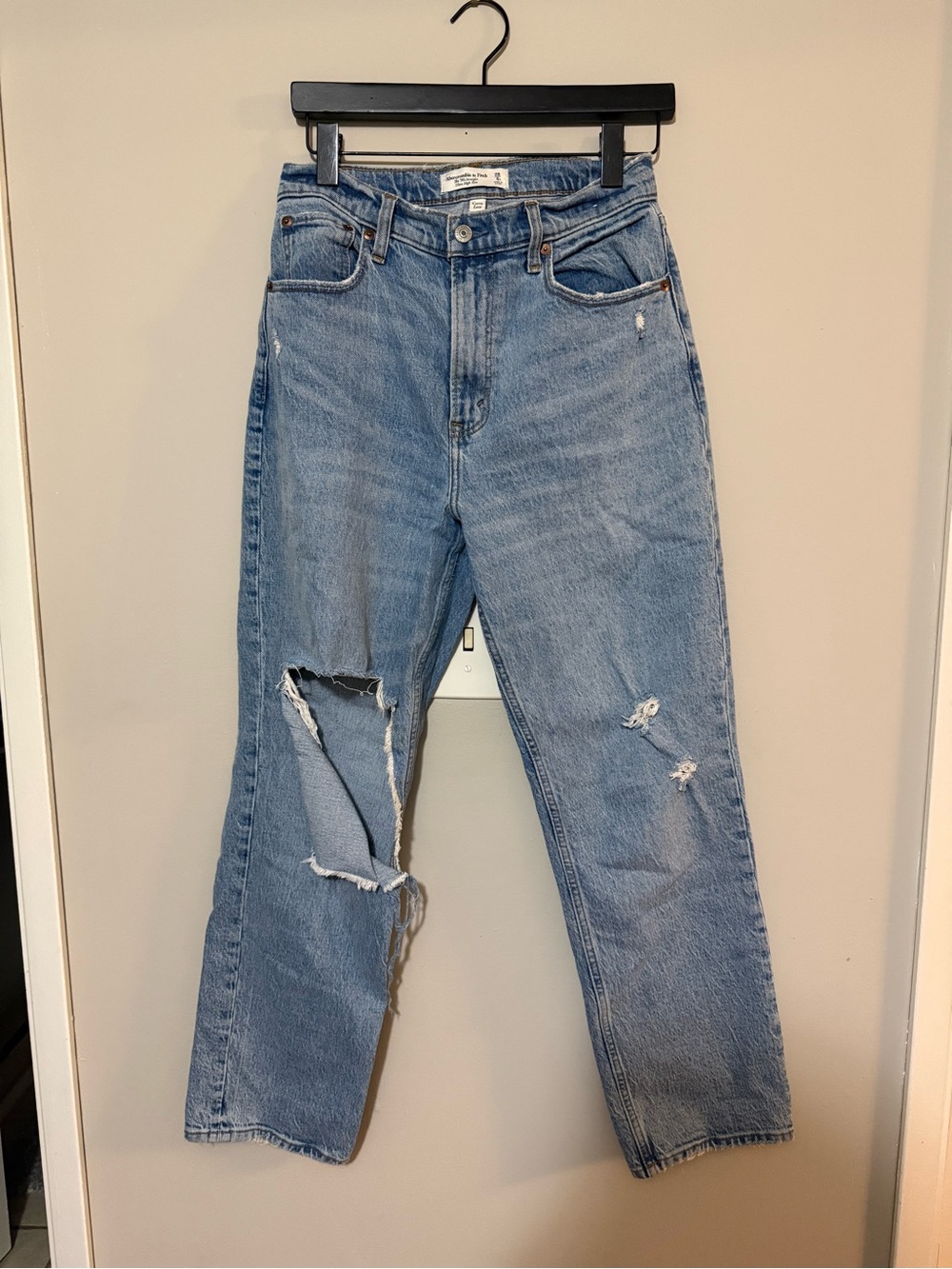 Abercrombie Curve 90s Straight High Rise Jeans